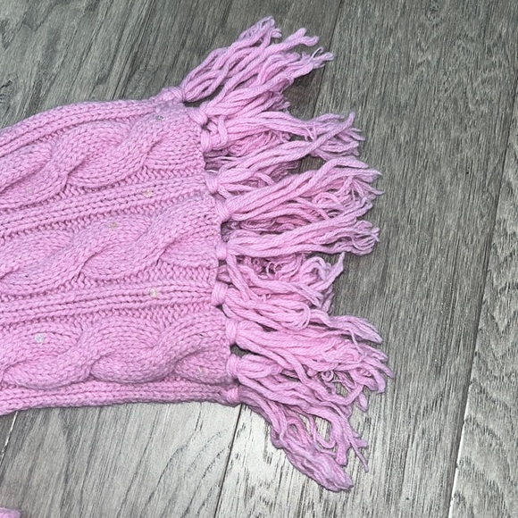 Pink sequin scarf - Picture 2 of 4